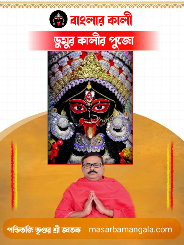 বাংলার কালী – ডুমুর কালীর পুজো