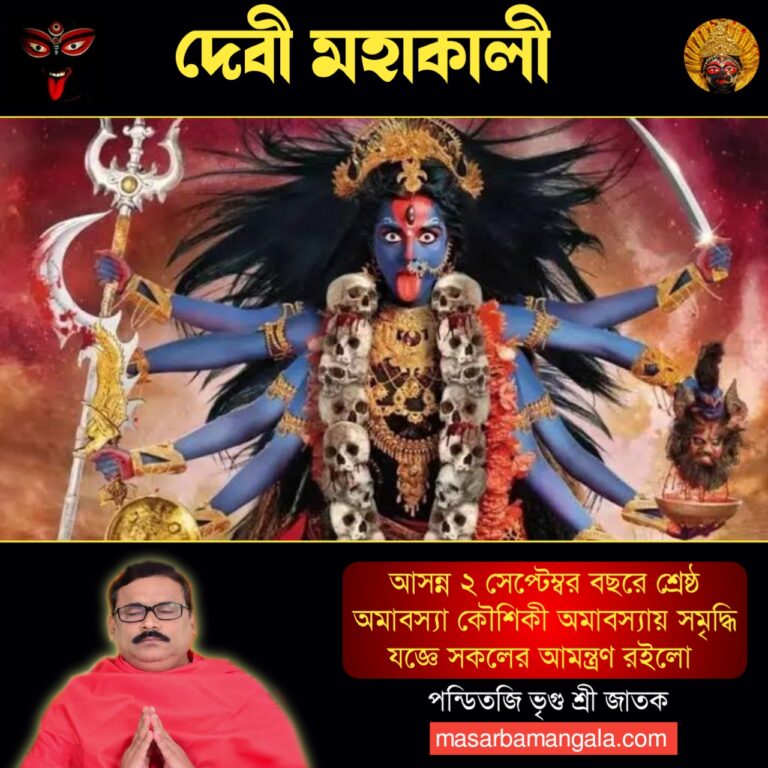 কালী কথা – মহাকালী 