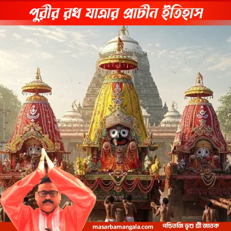 পুরীর রথ যাত্রার প্রাচীন ইতিহাস