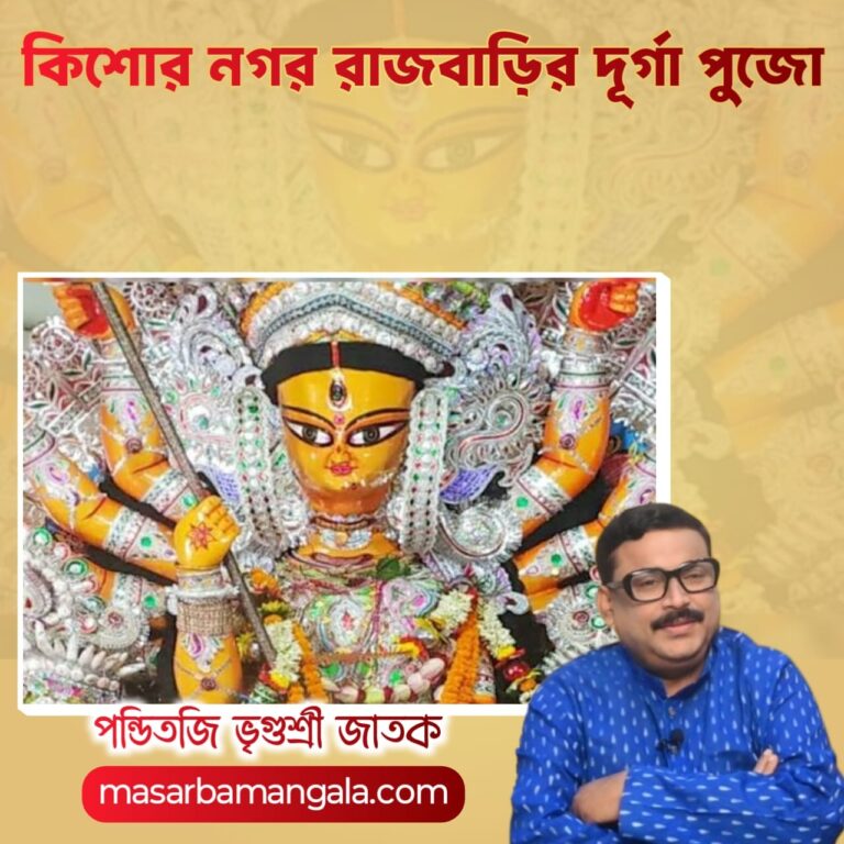 কিশোর নগর রাজবাড়ির দূর্গা পুজো 