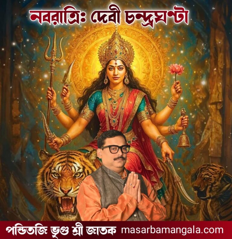 নবরাত্রি – দেবী চন্দ্র ঘন্টা