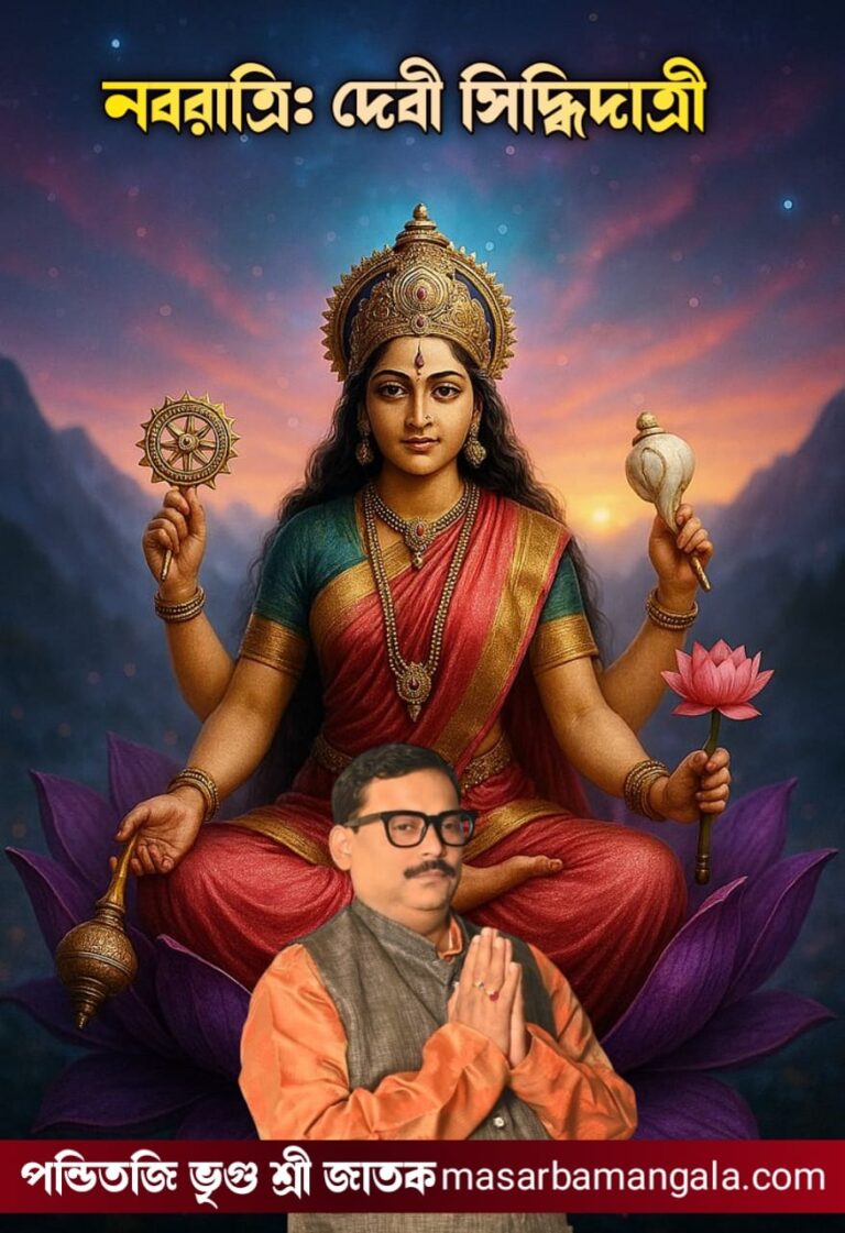 নব রাত্রি – দেবী সিদ্ধিদাত্রী
