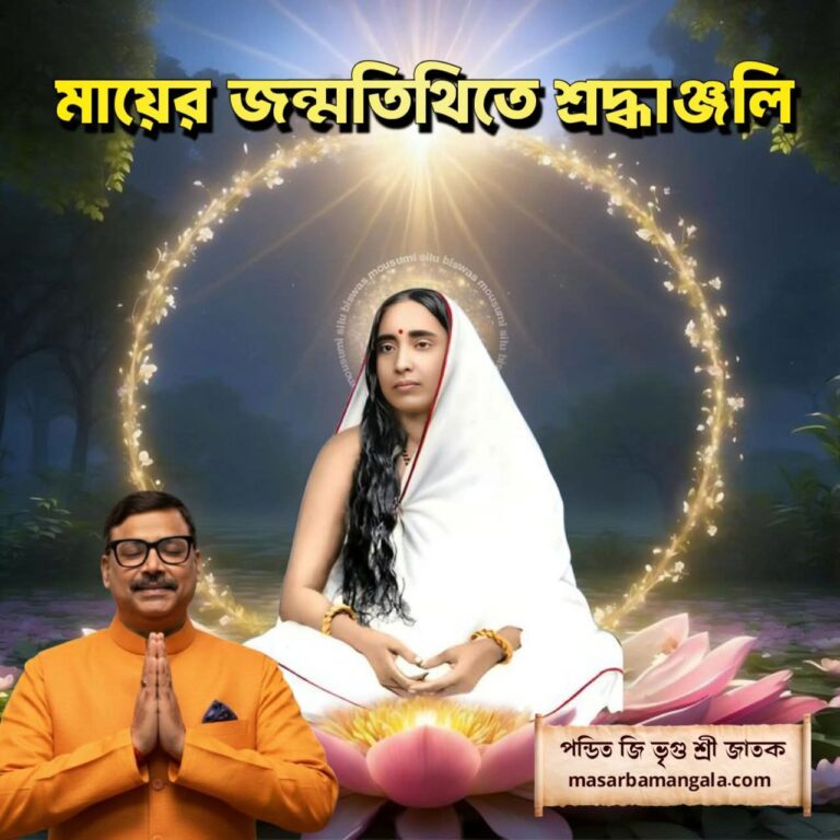 মা সারদার জন্মতিথিতে শ্রদ্ধাঞ্জলি