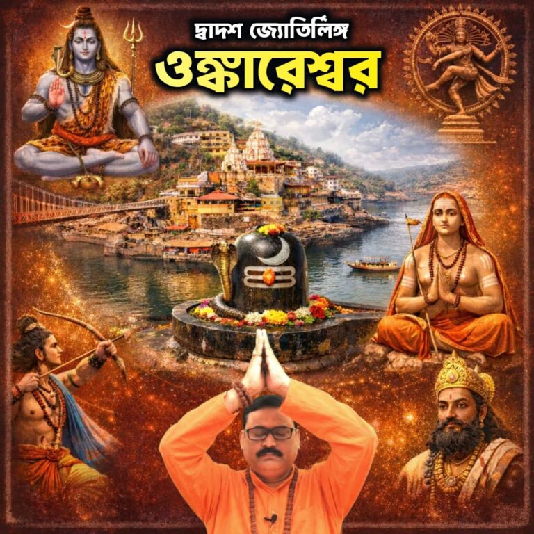 দ্বাদশ জ্যোতির্লিঙ্গ – ওঙ্কারেশ্বর শিব মন্দির 