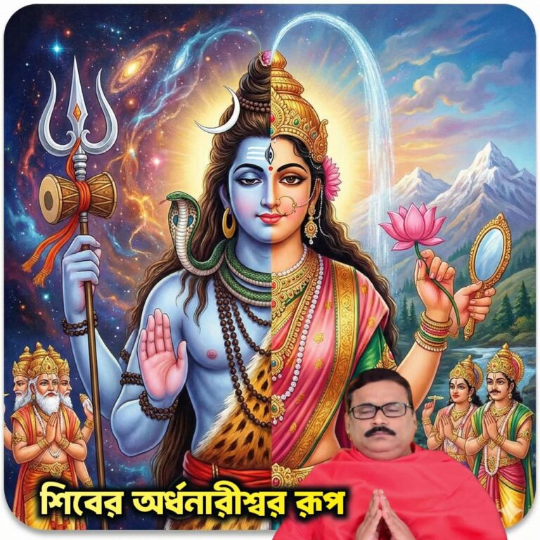 শিব কথা – শিবের অর্ধনারীশ্বর রূপ