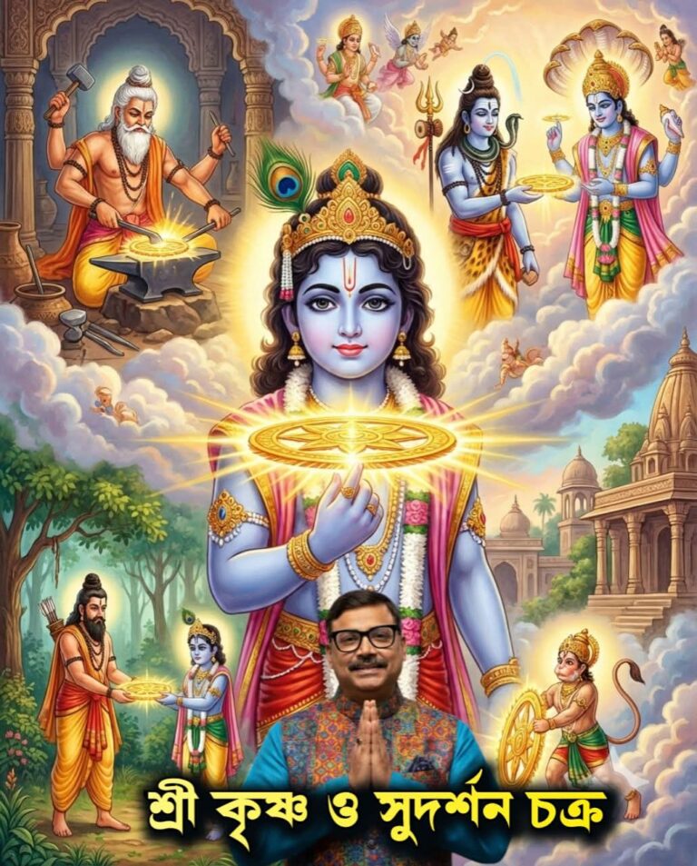 কৃষ্ণ কথা –শ্রী কৃষ্ণ ও সুদর্শন চক্র