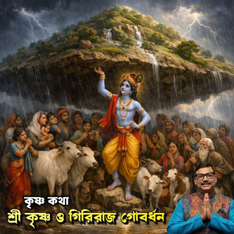 কৃষ্ণ কথা – শ্রী কৃষ্ণ ও গিরিরাজ গোবর্ধন