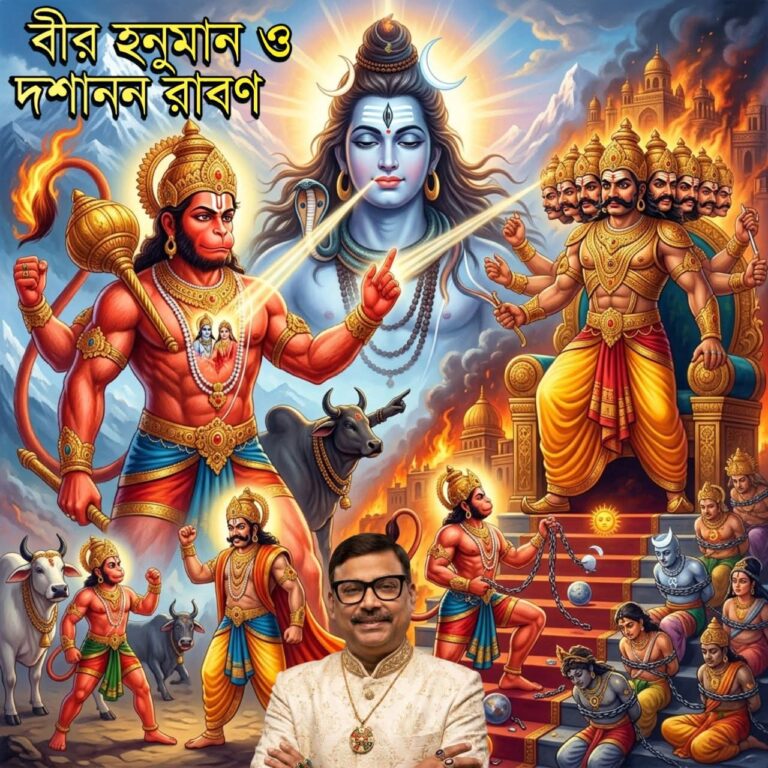 বীর হনুমান এবং দশানন রাবন