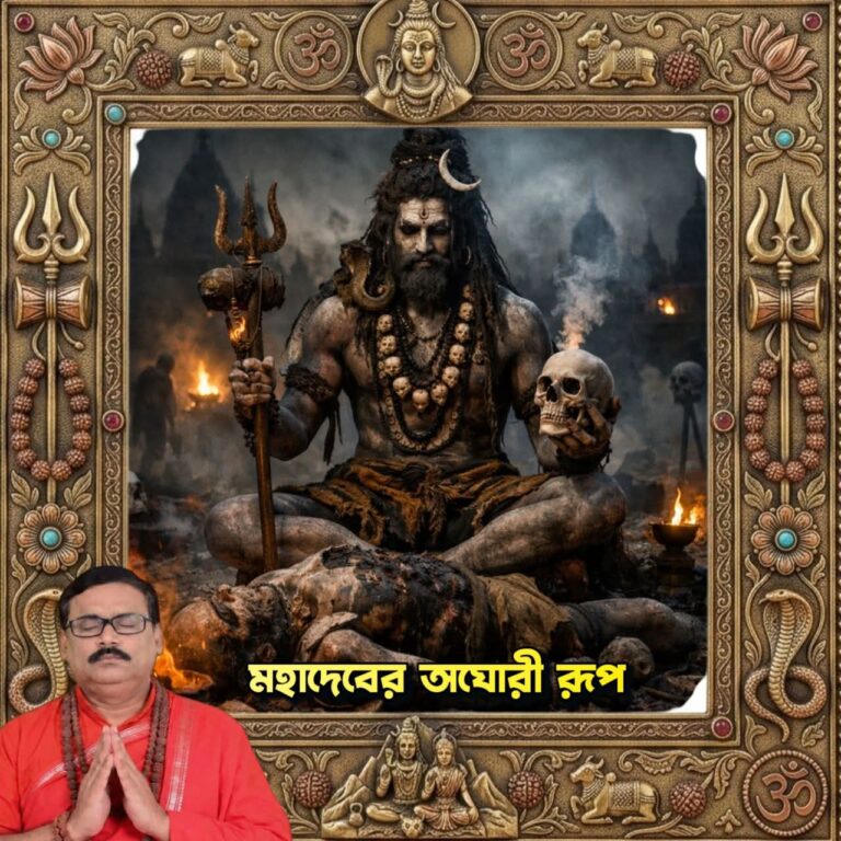 শিবের আদি অঘোরী রূপ