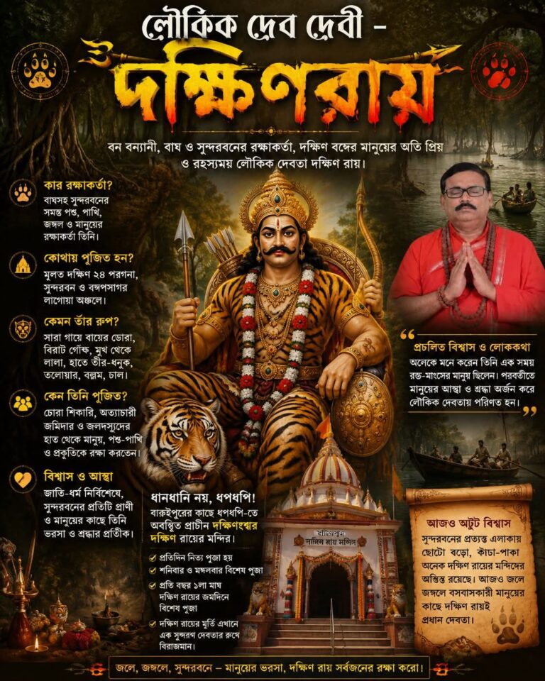 লৌকিক দেব দেবী – দক্ষিণরায়