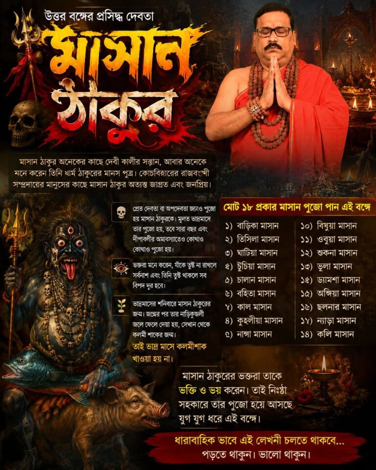 লৌকিক দেব দেবী – মাসান ঠাকুর