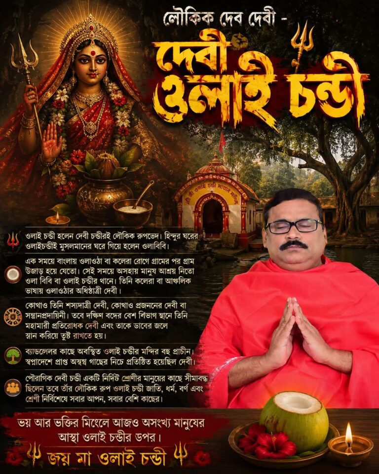 লৌকিক দেব দেবী – দেবী ওলাই চন্ডী