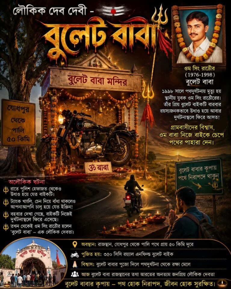 লৌকিক দেব দেবী – বুলেট বাবা