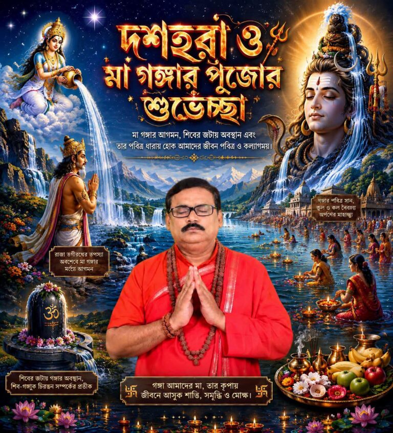 দশহরা ও মা গঙ্গার পূজোর শুভেচ্ছা 
