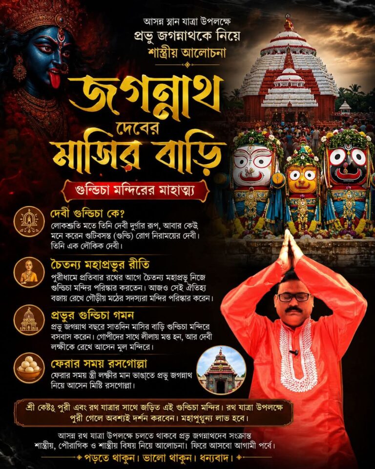জগন্নাথ দেবের মাসির বাড়ি