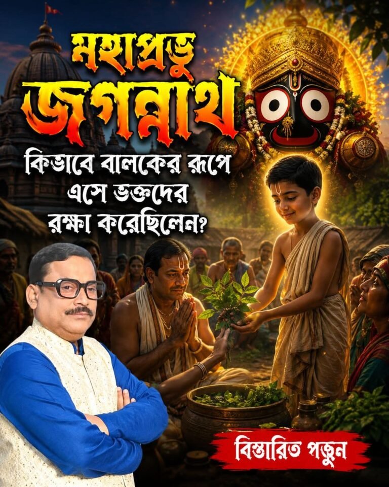 প্রভু জগন্নাথ এবং মহামারী