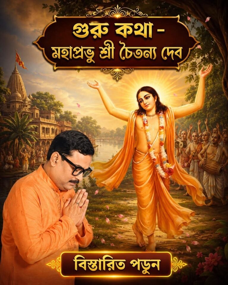 গুরু কথা – মহাপ্রভু শ্রী চৈতন্য দেব 