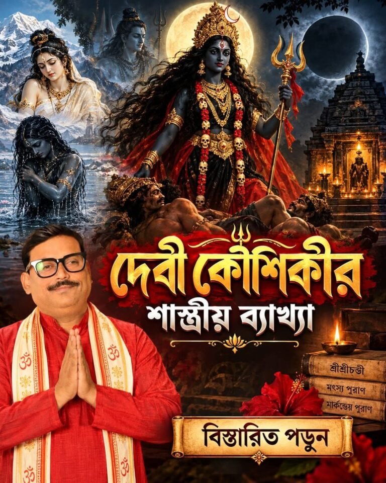 কালী কথা – দেবী কৌশিকীর শাস্ত্রীয় ব্যাখ্যা 