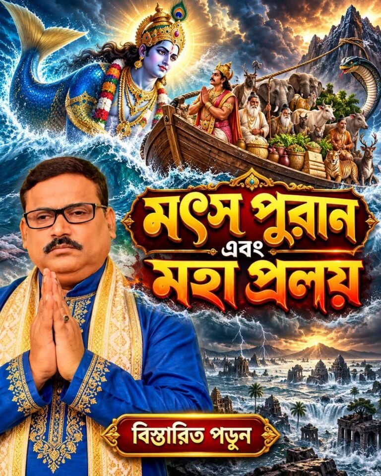 মৎস পুরান এবং মহা প্রলয়
