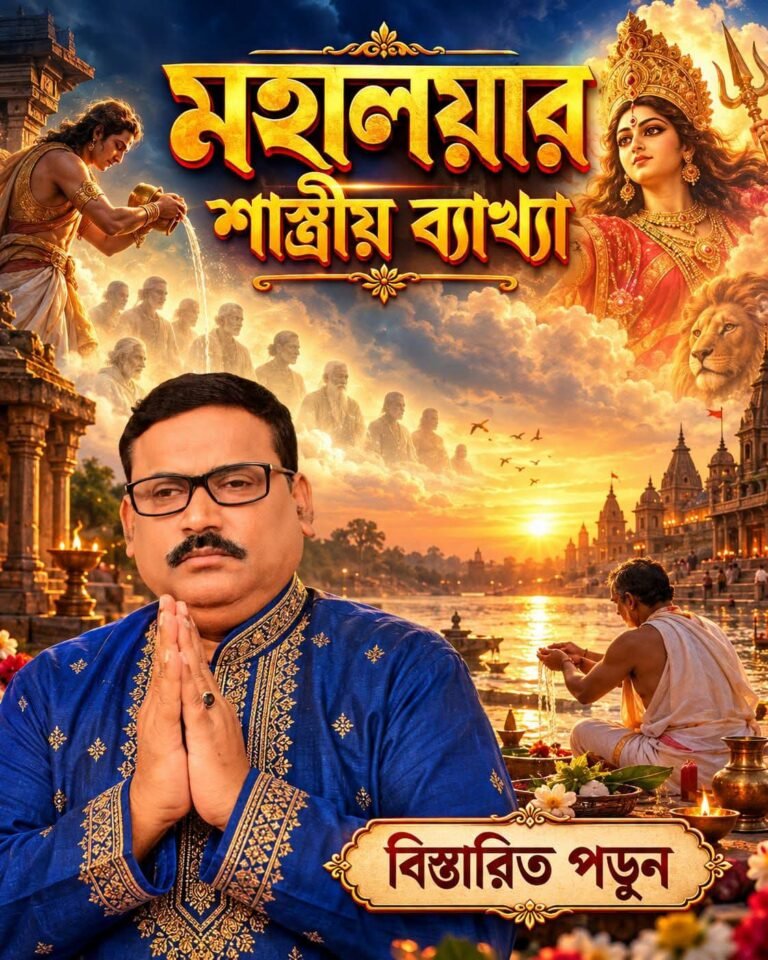 মহালয়ার শাস্ত্রীয় ব্যাখ্যা 